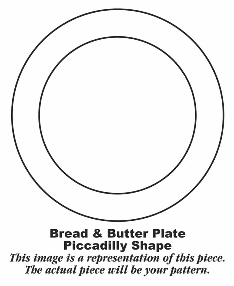 Oakleaf Bread & Butter Plate by Homer Laughlin -1