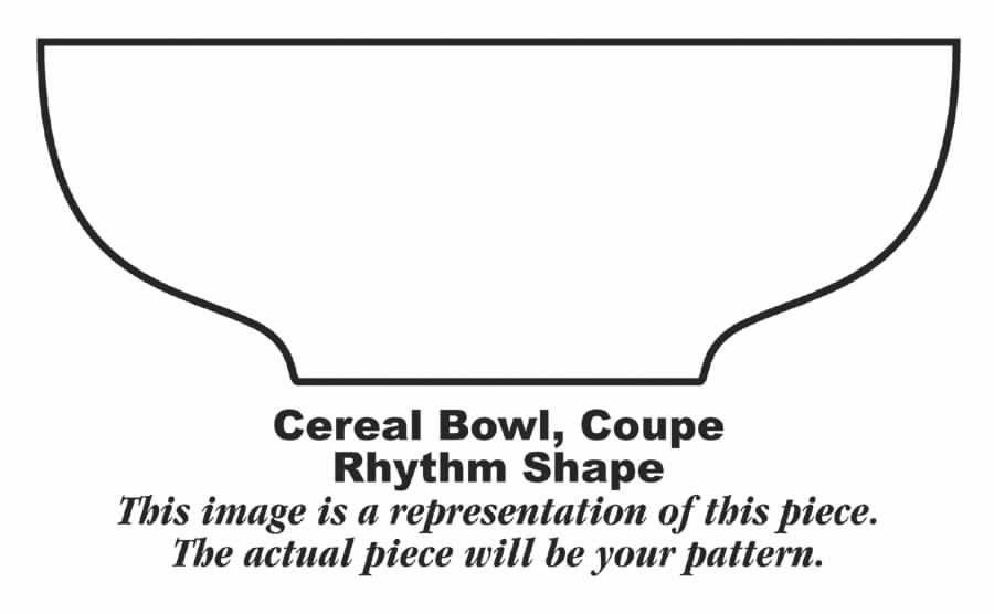 Rhythm Yellow Coupe Cereal Bowl by Homer Laughlin -1