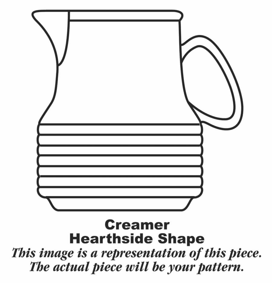 New Paradise Creamer by Homer Laughlin -1
