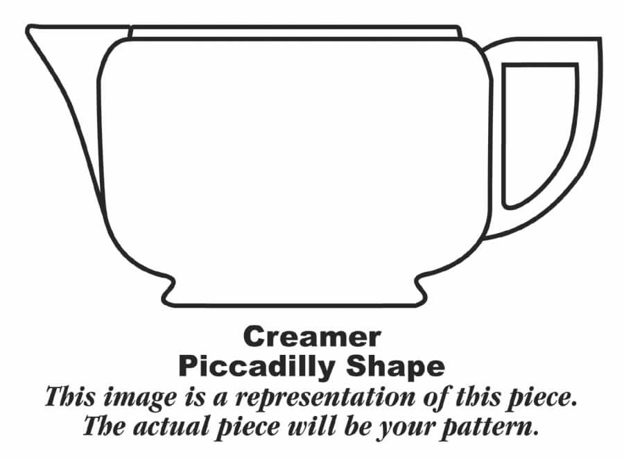 Royal Maroon Creamer by Homer Laughlin -1