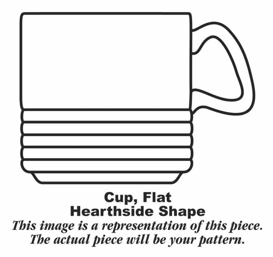 Apollo Flat Cup by Homer Laughlin -1