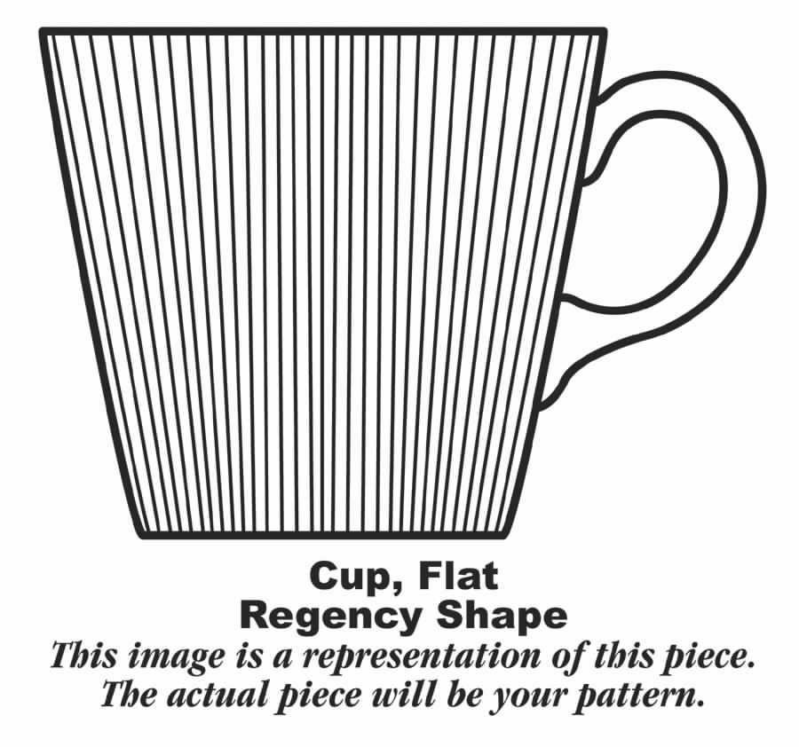 Malibu Flat Cup by Homer Laughlin -1
