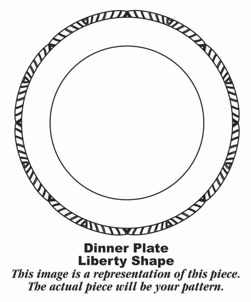 HLC582 Dinner Plate by Homer Laughlin -1