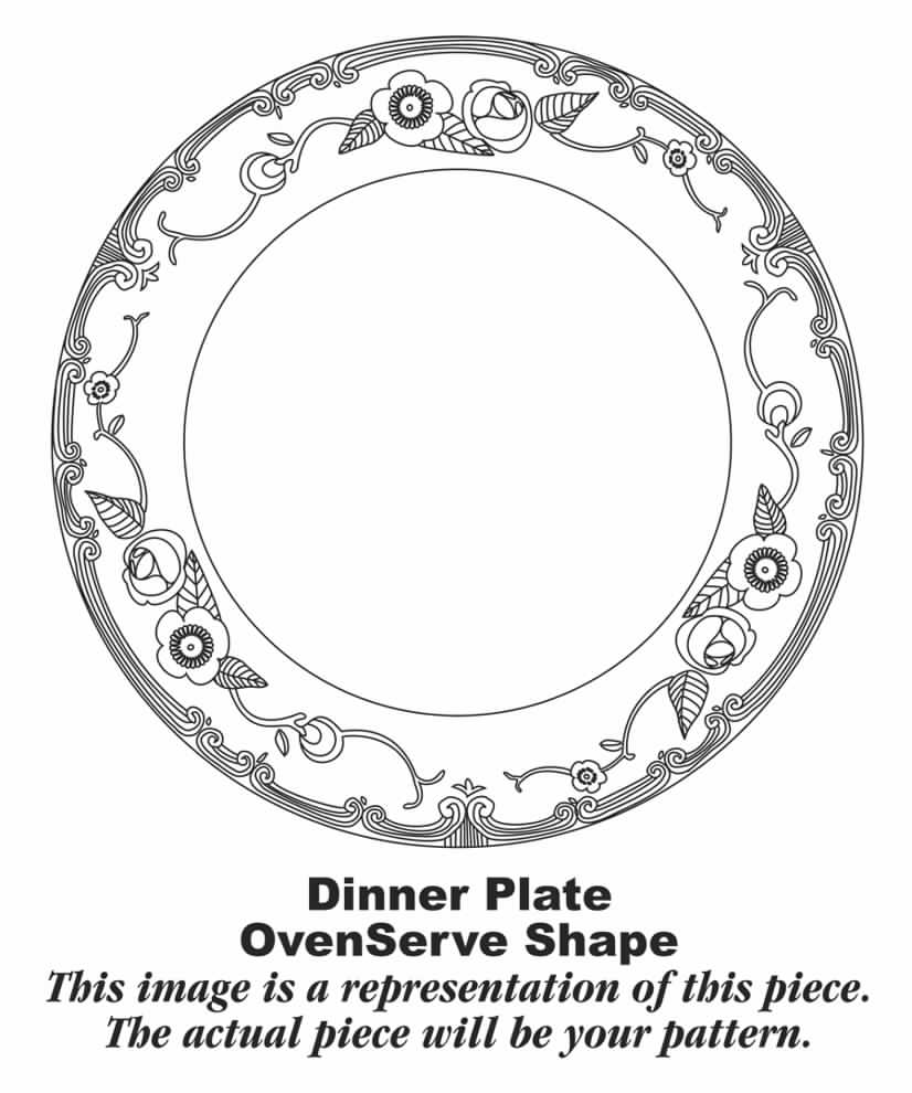 Oven Serve Pumpkin Orange Dinner Plate by Homer Laughlin -1