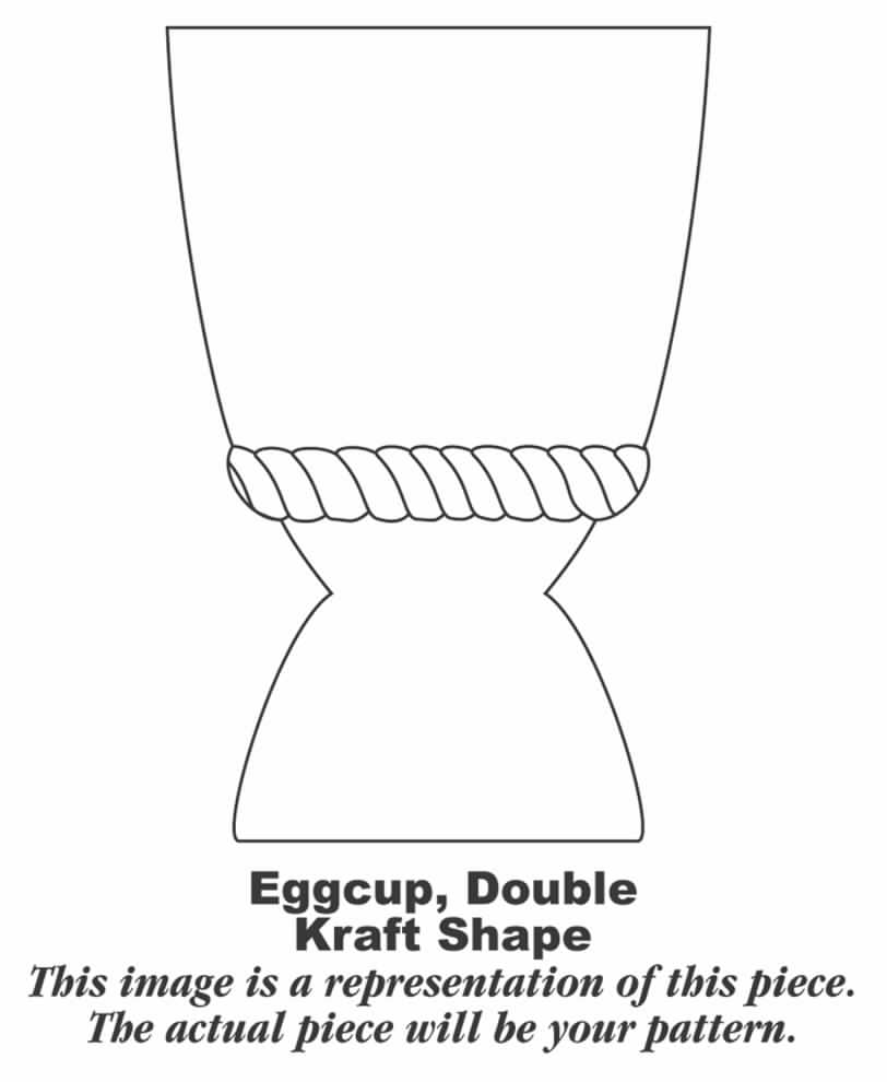 GCM101 Double Egg Cup by Homer Laughlin -1