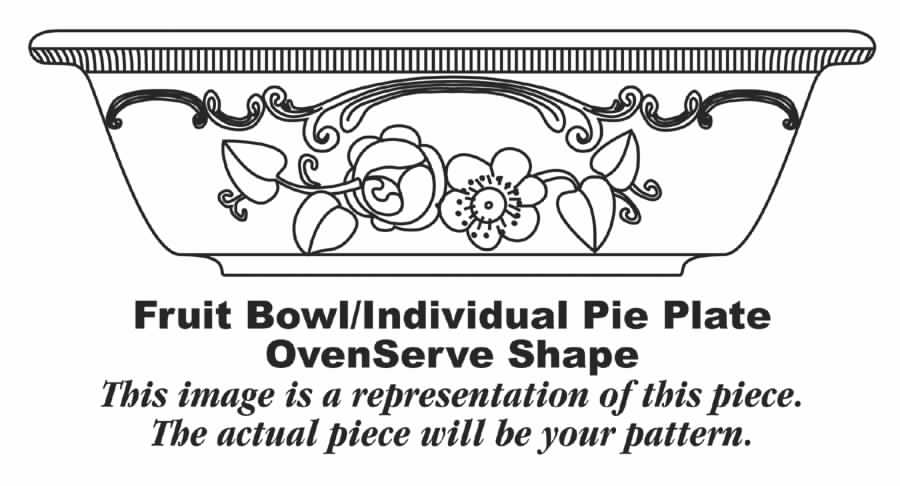 HLC896 Rim Fruit/Dessert (Sauce) Bowl by Homer Laughlin -1