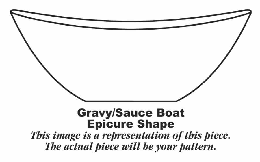 Epicure Turquoise Blue Gravy Boat by Homer Laughlin -1