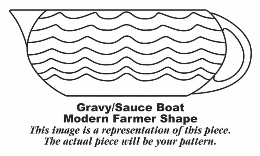 Breton Gravy Boat by Homer Laughlin -1