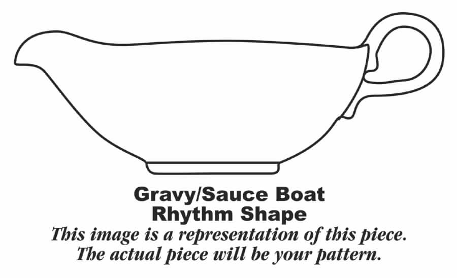 Red Apple Gravy Boat by Homer Laughlin -1