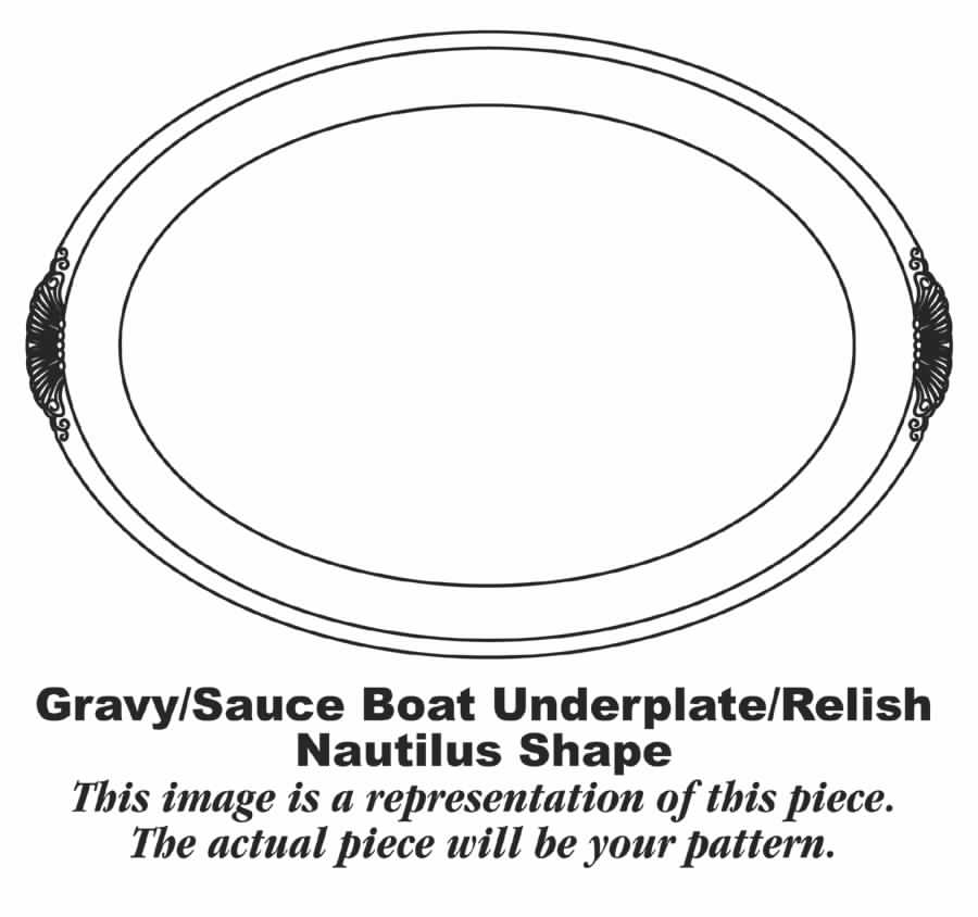 HLC625 Underplate for Gravy Boat by Homer Laughlin -1