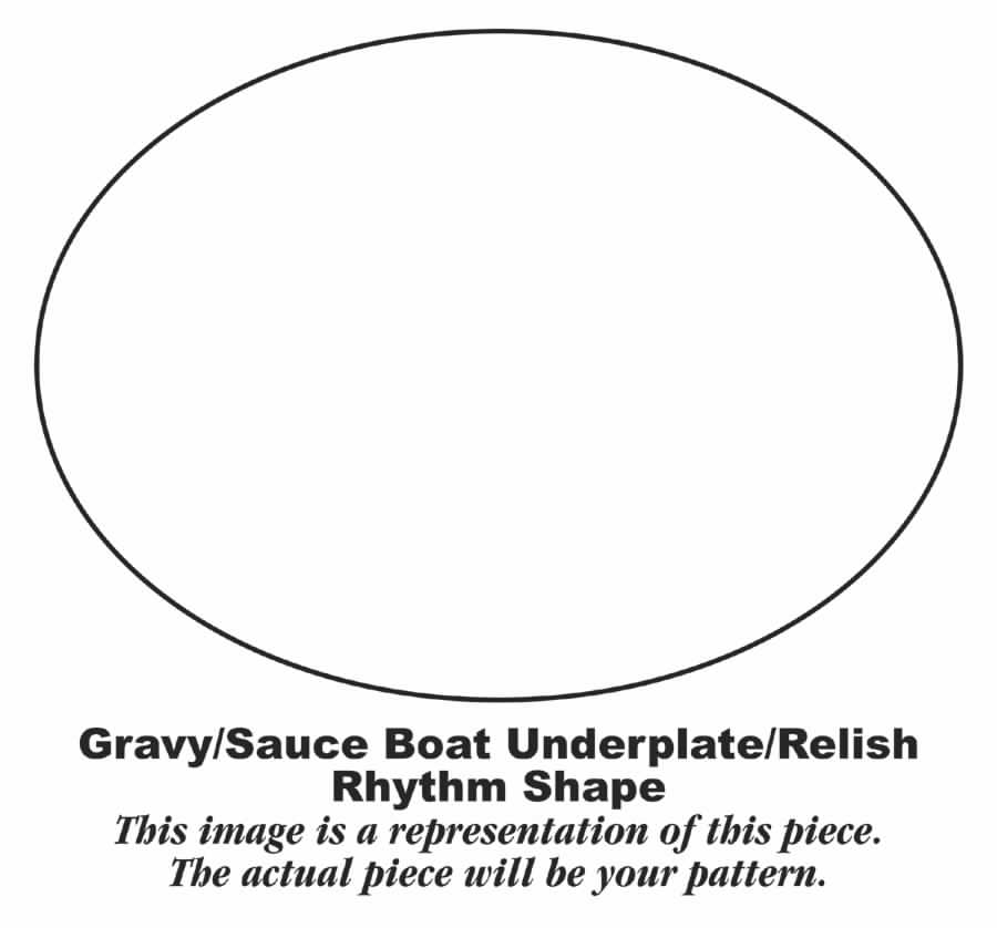 RY153 Underplate for Gravy Boat by Homer Laughlin -1