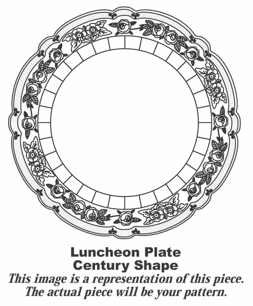 O79 Luncheon Plate by Homer Laughlin -1