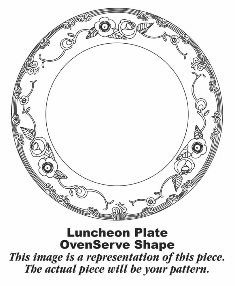 Oven Serve Yellow Luncheon Plate by Homer Laughlin -1