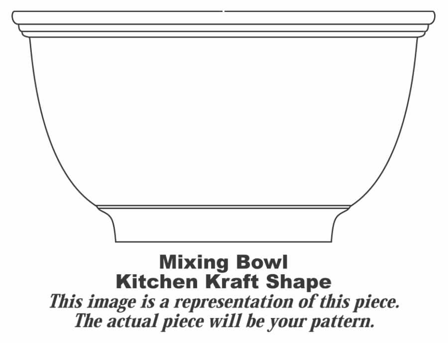 KK303 8" Mixing Bowl by Homer Laughlin -1
