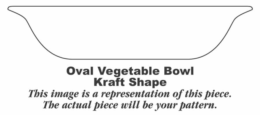 Kraft Pink 9" Oval Vegetable Bowl by Homer Laughlin -1