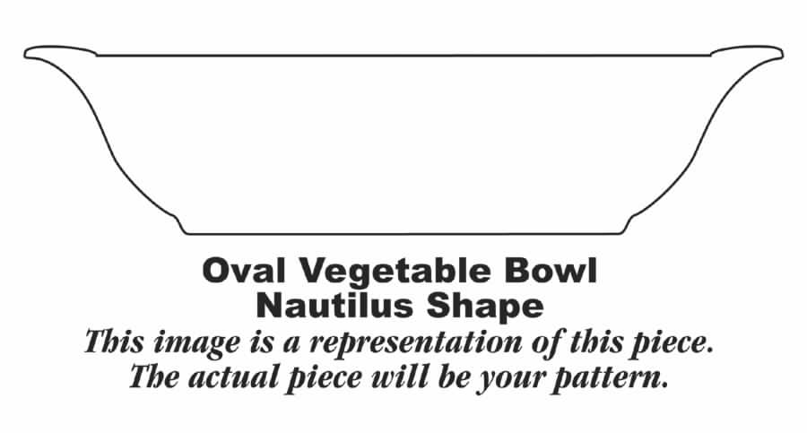 HLC625 9" Oval Vegetable Bowl by Homer Laughlin -1