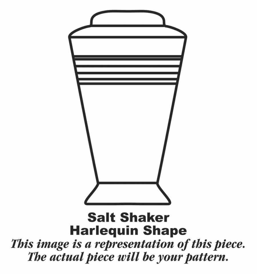 Harlequin Grey Pepper Shaker by Homer Laughlin -1