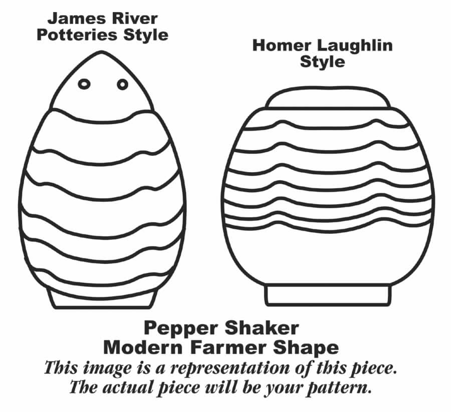 Gascon Pepper Shaker by Homer Laughlin -1