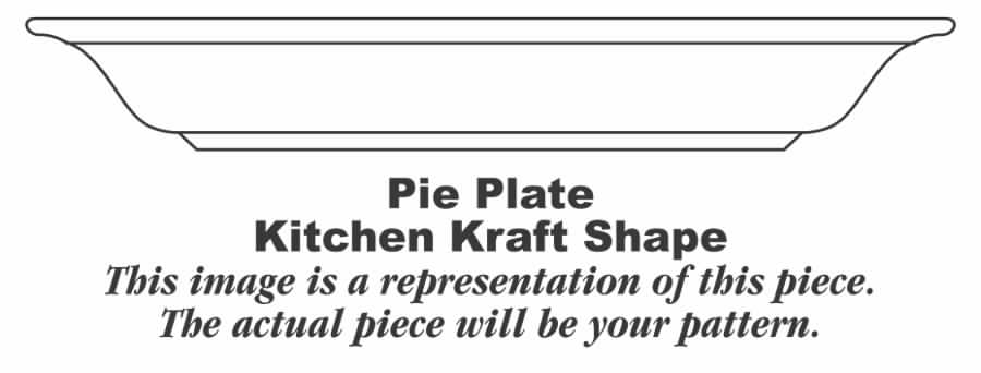 Art Deco Leaves 9" Pie Baking Plate by Homer Laughlin -1