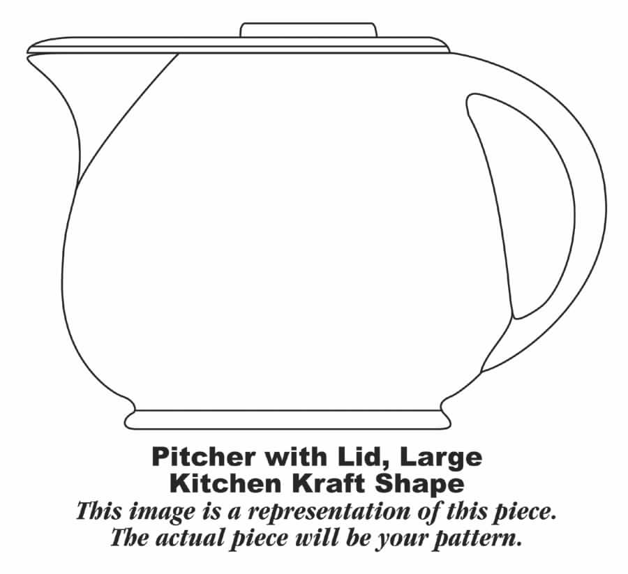 Fiesta Kitchen Kraft Large Pitcher & Lid by Homer Laughlin -1