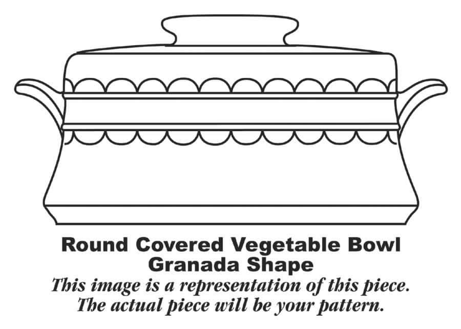 Sonesta Round Covered Vegetable by Homer Laughlin -1
