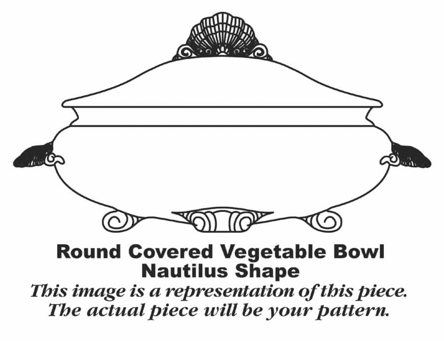 HLC625 Round Covered Vegetable by Homer Laughlin -1
