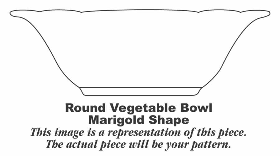 M100 9" Round Vegetable Bowl by Homer Laughlin -1