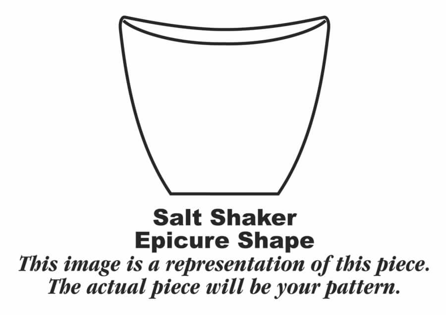 Epicure Dawn Pink Salt Shaker by Homer Laughlin -1