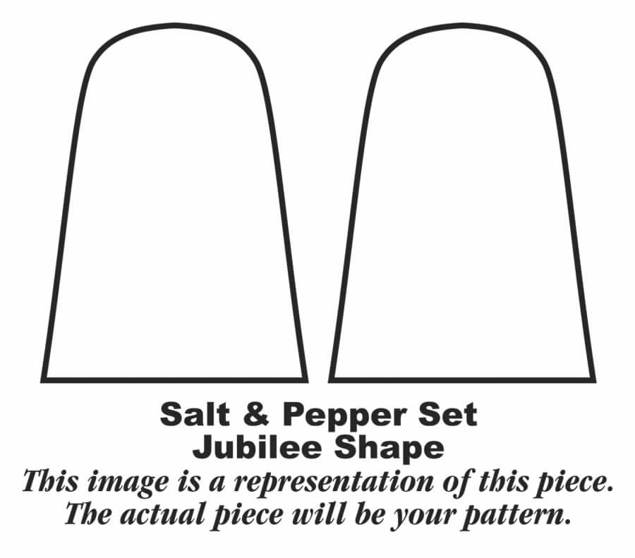 Jubilee Celadon Green Salt & Pepper Set by Homer Laughlin -1