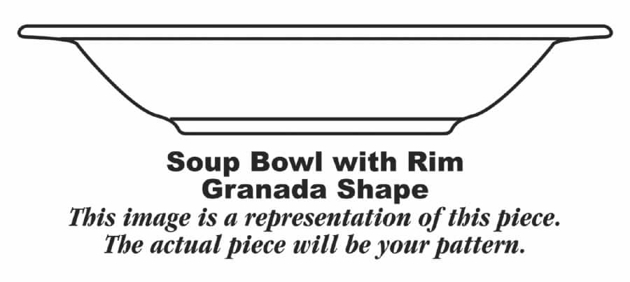 Sonesta Rim Soup Bowl by Homer Laughlin -1