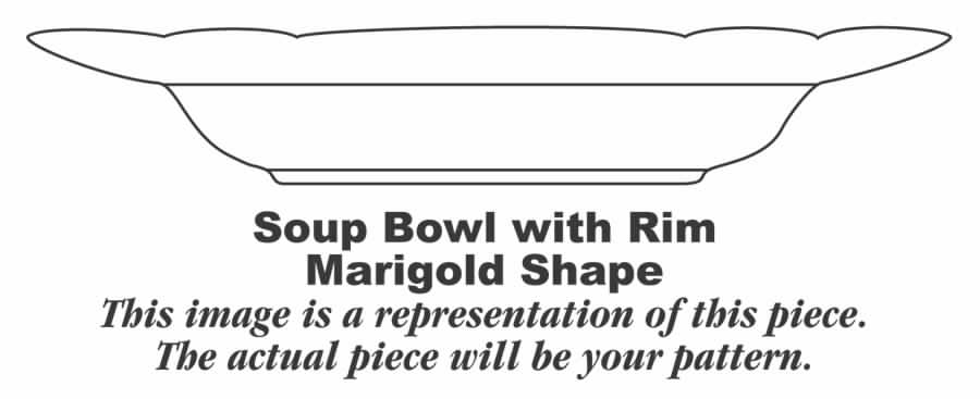 W134 Rim Soup Bowl by Homer Laughlin -1