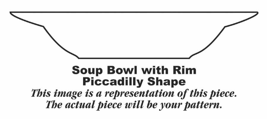 HLC290 Rim Soup Bowl by Homer Laughlin -1