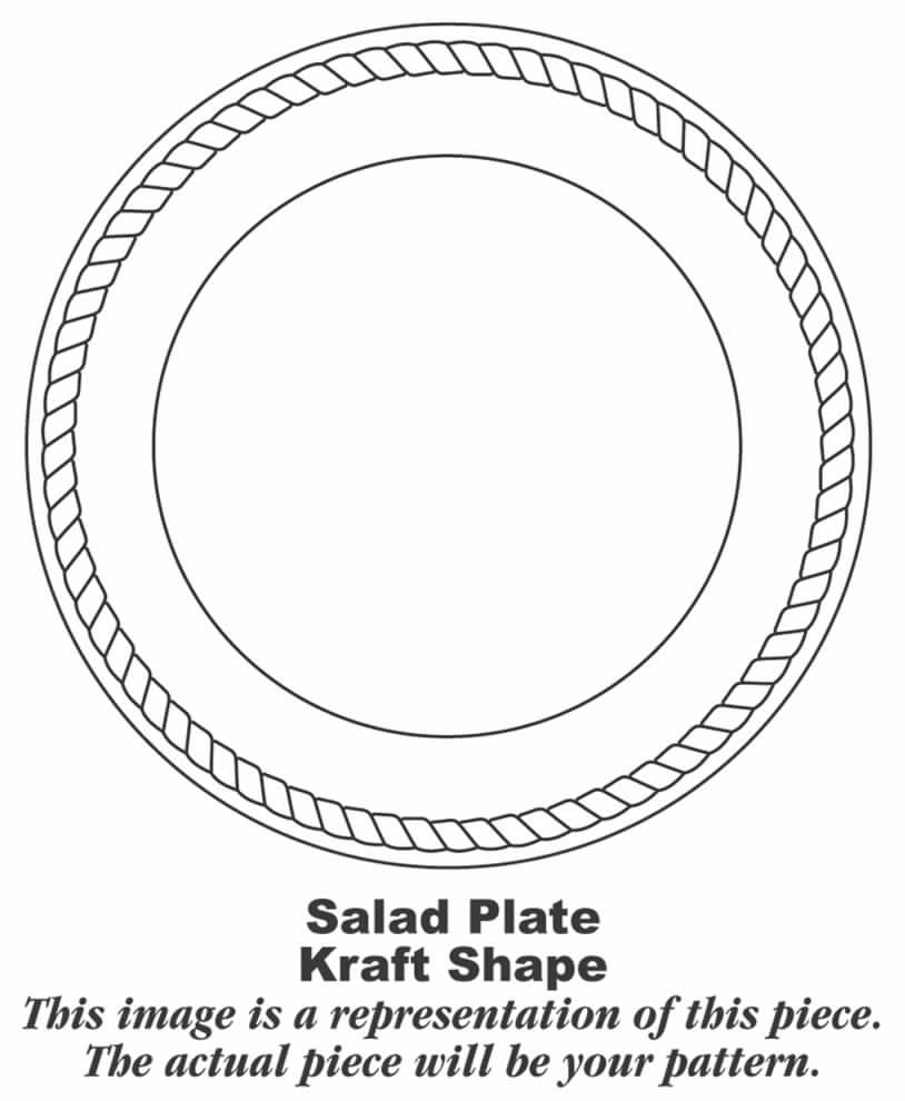 Kraft Pink Salad Plate by Homer Laughlin -1