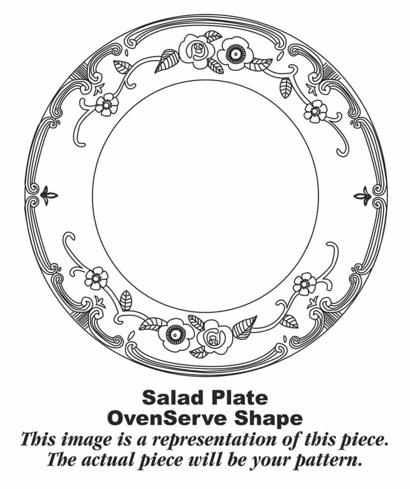 Oven Serve Yellow Salad Plate by Homer Laughlin -1