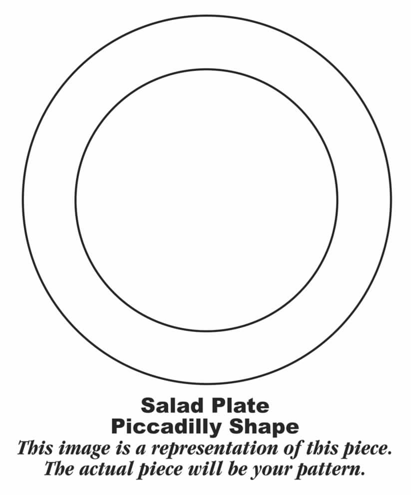 Mary Anne Salad Plate by Homer Laughlin -1
