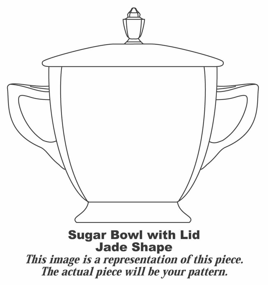 J213 Sugar Bowl & Lid by Homer Laughlin -1