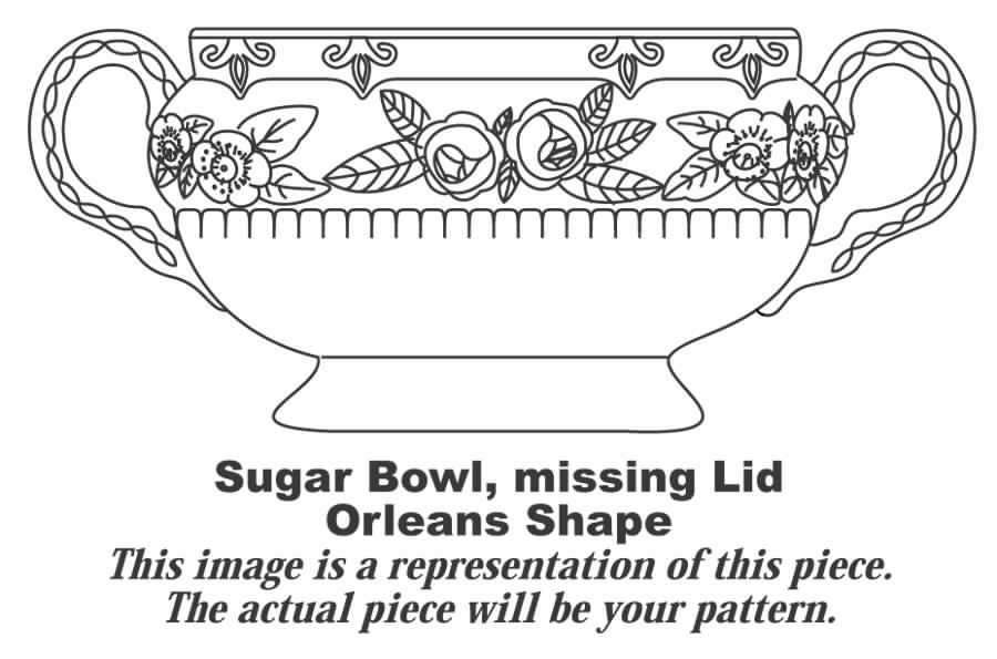 O79 Sugar Bowl & Lid by Homer Laughlin -1