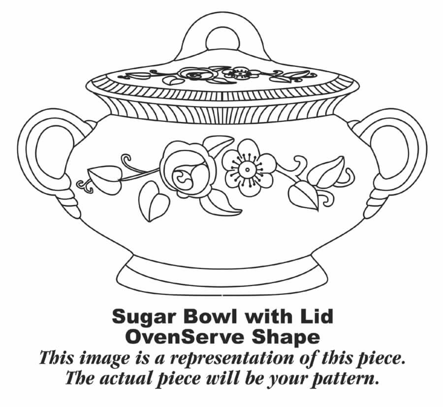 Oven Serve Pumpkin Orange Sugar Bowl & Lid by Homer Laughlin -1
