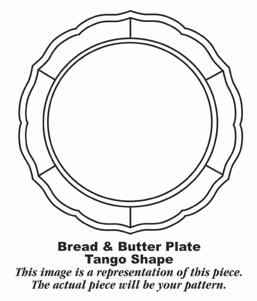 Tango Yellow Bread & Butter Plate by Homer Laughlin -1