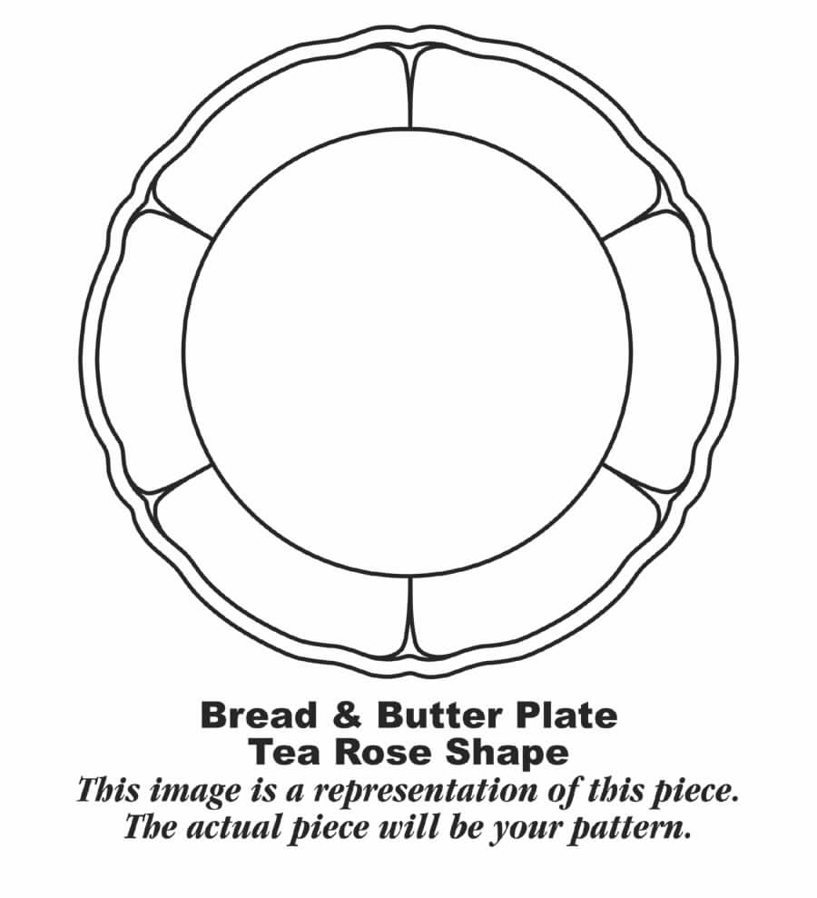 HLC1297 Bread & Butter Plate by Homer Laughlin -1