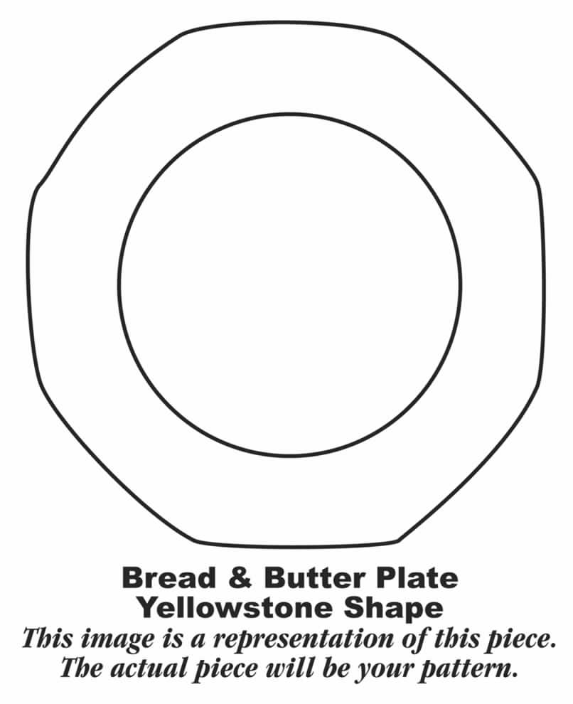 Wild Rose Bread & Butter Plate by Homer Laughlin -1