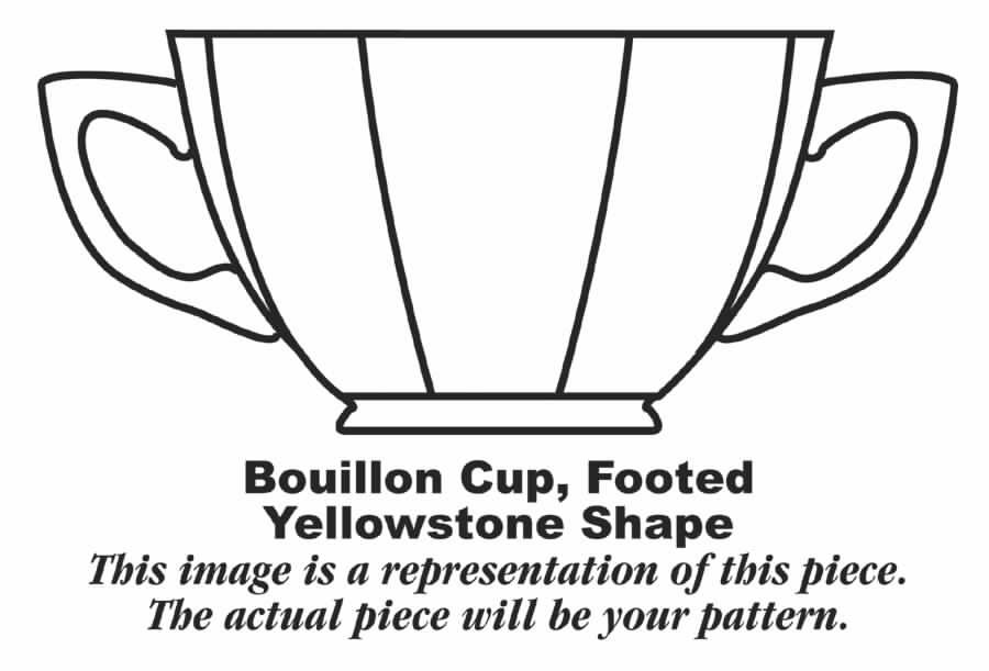 HLC420 Footed Bouillon Cup by Homer Laughlin -1