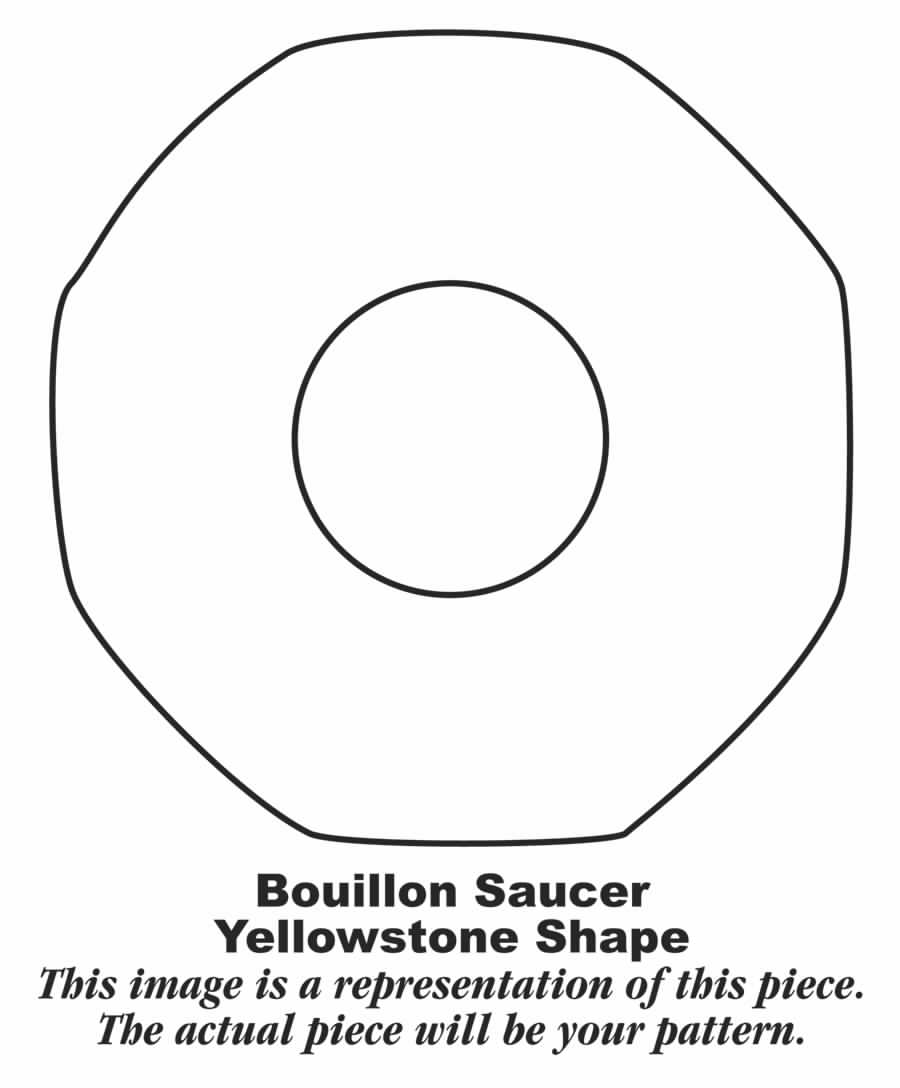 W127-30 Saucer for Bouillon Cup by Homer Laughlin -1
