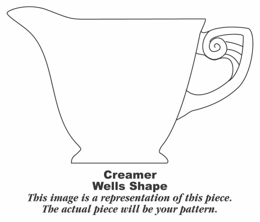Wells Art Glaze Green Creamer by Homer Laughlin -1