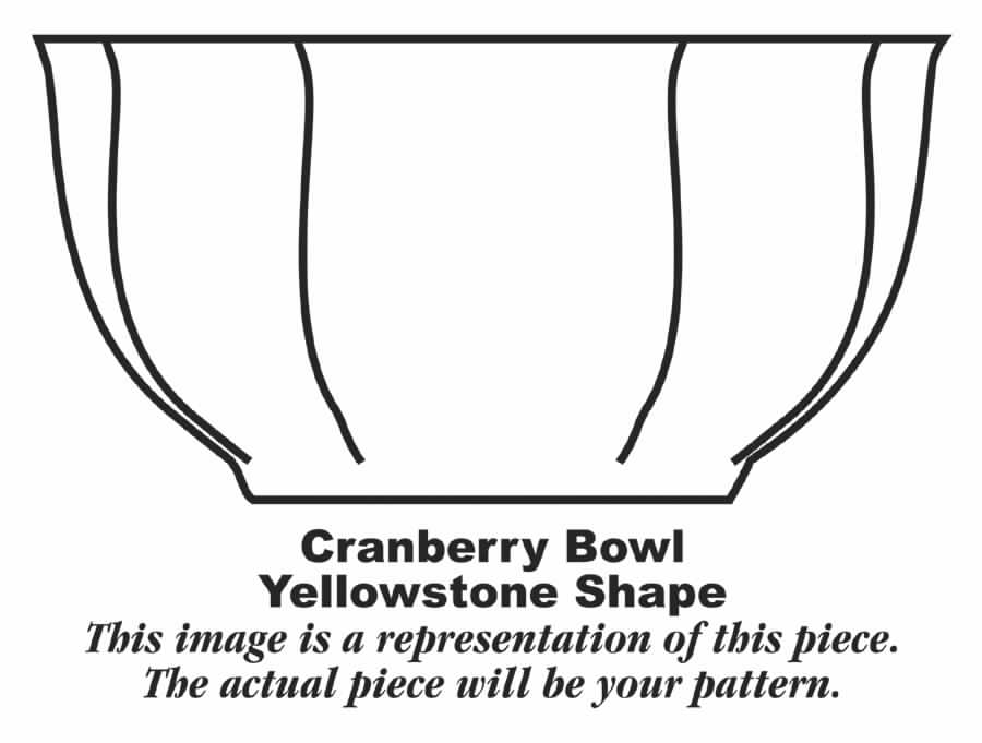 W127-30 Cranberry Bowl by Homer Laughlin -1