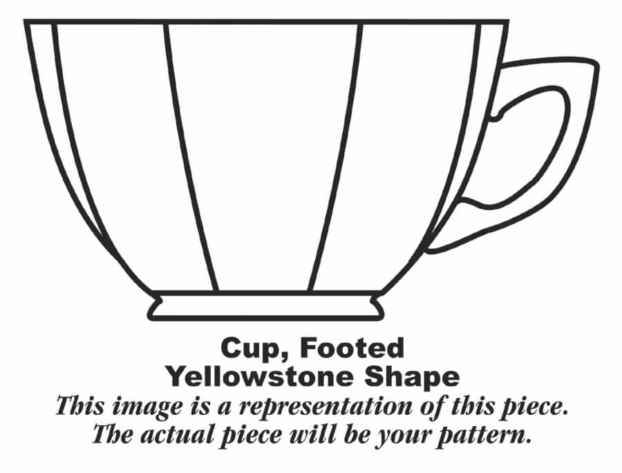 W132 Footed Cup by Homer Laughlin -1