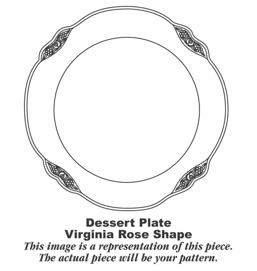 VR175 Dessert/Pie Plate by Homer Laughlin -1