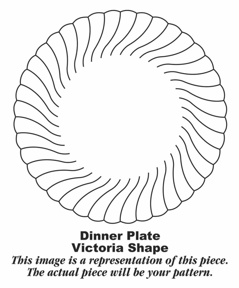 Rambling Rose Dinner Plate by Homer Laughlin -1