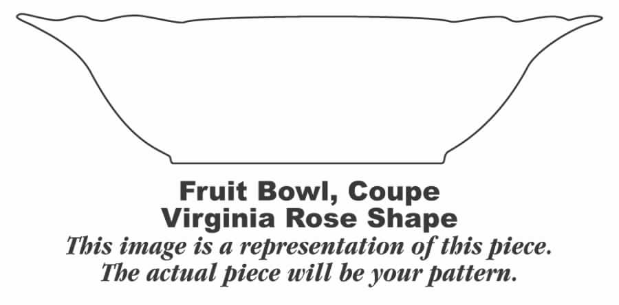 Blue Bonnet Fruit/Dessert (Sauce) Bowl by Homer Laughlin -1