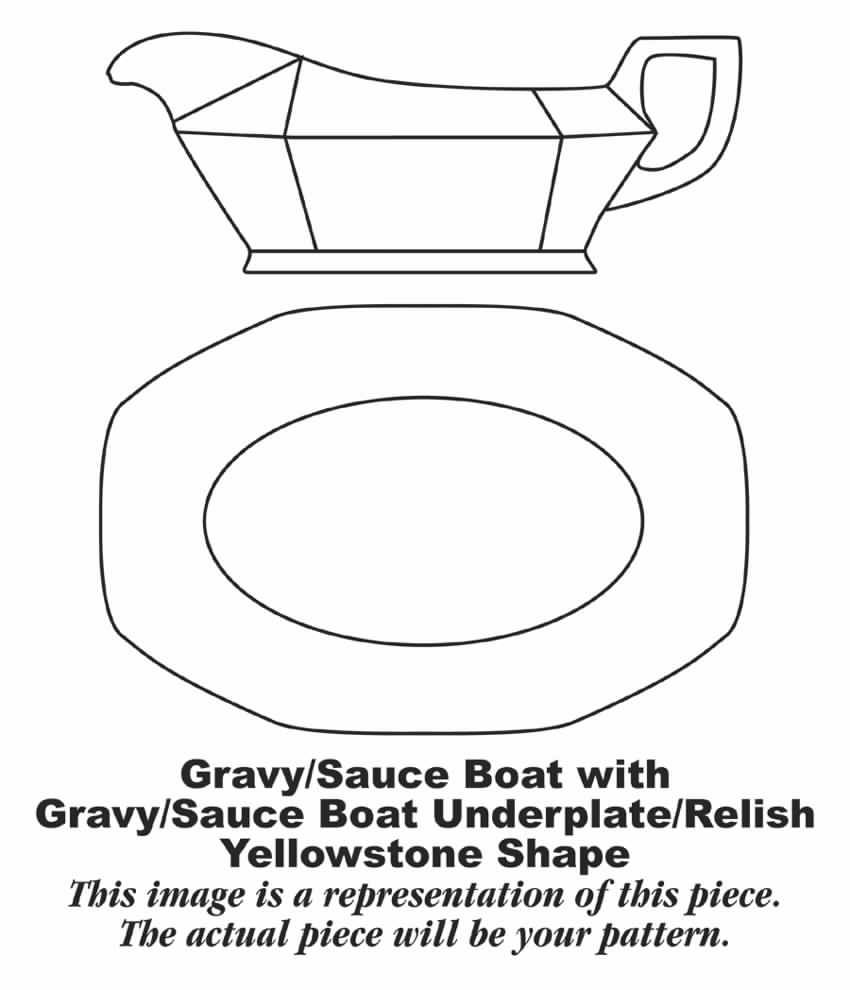W132 Gravy Boat & Underplate/Relish by Homer Laughlin -1